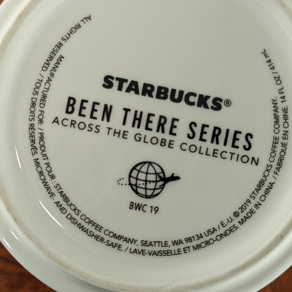 2019 STARBUCKS CANADA Mug Been There Series Across The Globe Collection BWC19 - Picture 8 of 8